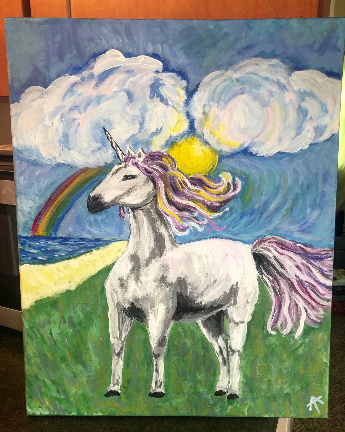 Whimsical Unicorn Sticker