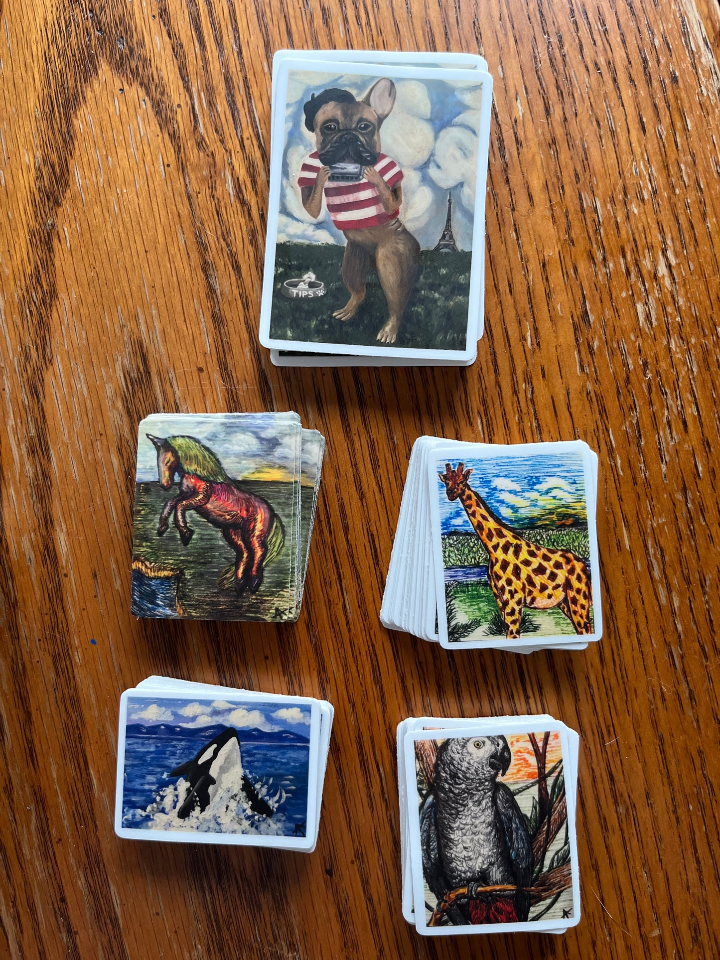 French Bulldog in Paris Sticker