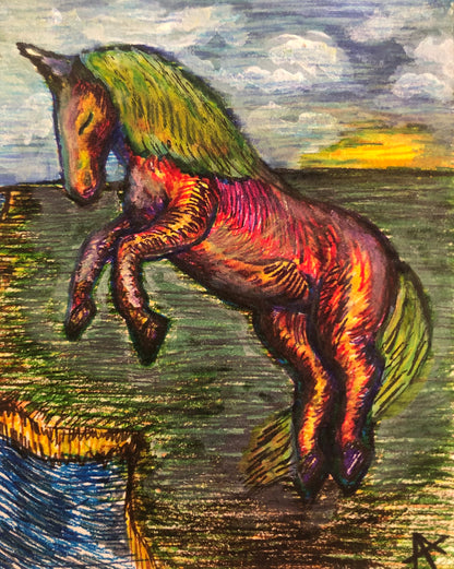 Rainbow Unicorn Sticker