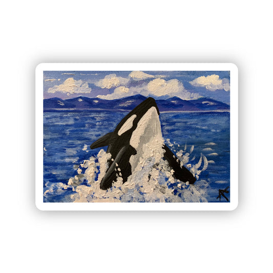 Orca Sticker