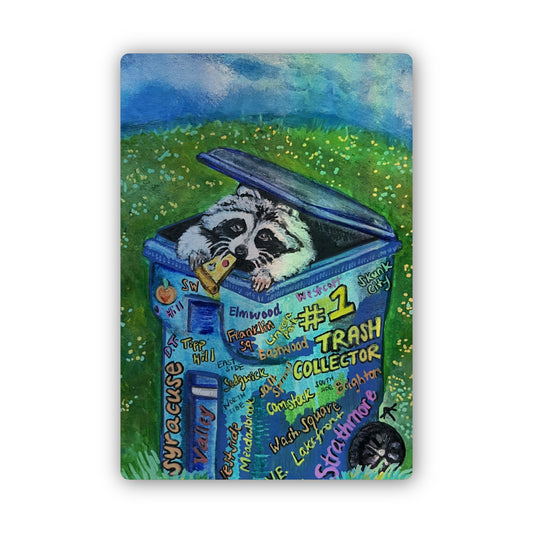 #1 Trash Collector Holographic Sticker